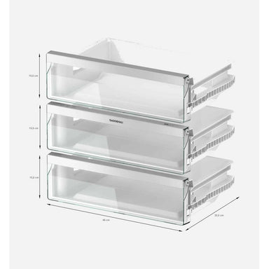 Gaggenau 200 Series RF202180 Freezer 59.8cm with Soft Close Flat Hinge