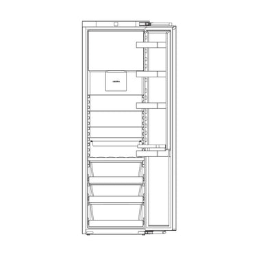 Bora Cool C178KGF 56cm Fully Integrated Fridge Freezer