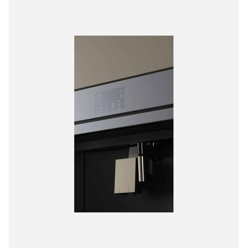 V-Zug V6000 CoffeeCenter 45 Mirror Glass Coffee Machine, 60cm, Black