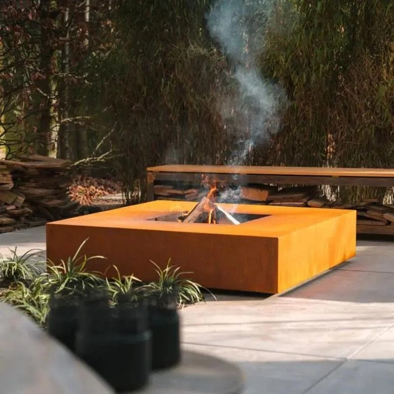 Adezz Forno QUAD Corten Steel Fire Pit Table