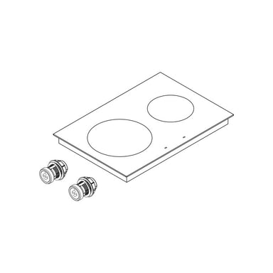 Bora PKI3 Professional 3.0 Induction 2 Zone Cooktop 37cm, Black