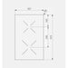 Bora CKCH Ceramic Domino Hob 32.7cm, Black