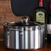 Hestan ProBond Stainless Steel Stockpot with Lid