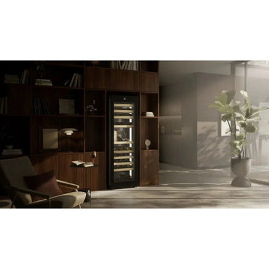 Liebherr Vinidor Selection WPgbi 5283 85 Bottle 3-Zone Wine Cabinet with Glass Door, Black Steel