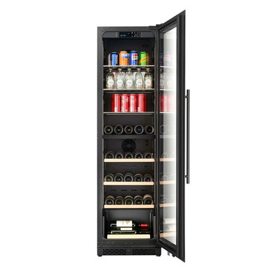 CELLA WBV75D-BLACK Beverage Centre 48cm Depth, Black