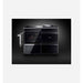 Aga ERA 110 Cast Iron Electric Cooker with Induction Hob, Black with Polished Chrome Trim