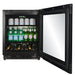 CELLA Kitchenline TFT-BV34B-TO Beverage Fridge 118L, Black Glass
