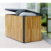 Cane-line Combine Cushion Box, Black & Teak