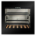 CELLA BVI-24B-TO Integrated Beverage Fridge 62L, Black Glass