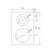 Bora PKCH3 37cm Ceramic Hyper Cooktop 1-Ring/2-Ring