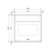 Bora X BO Stainless Steel Steam Oven 60cm, Black