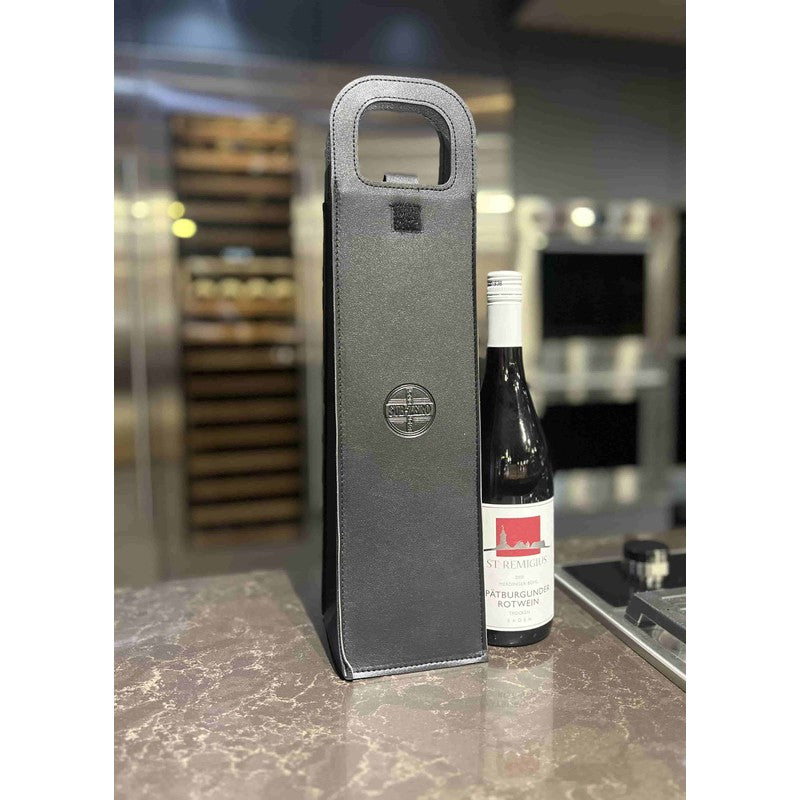 Sub Zero & Wolf Vegan Leather Wine Tote Bag