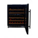 CELLA W34-BH Glass Wine Fridge 36 Bottle, Black