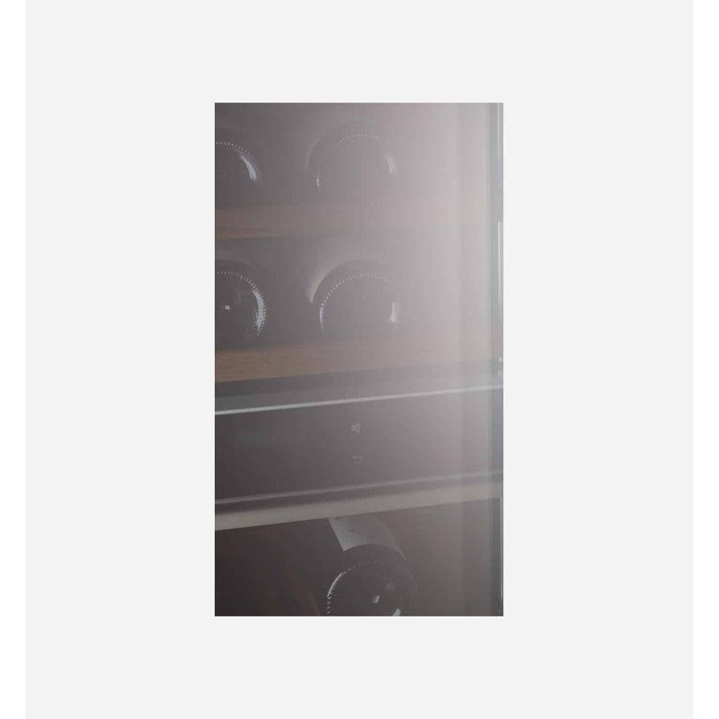 V-Zug V4000 WineCooler 90 60cm Glass Fully-Integrated Wine Cooler, Black Mirror Glass