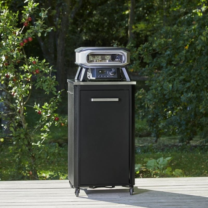 Cozze Premium Rotate Gas Pizza Oven 13", Grey & Black