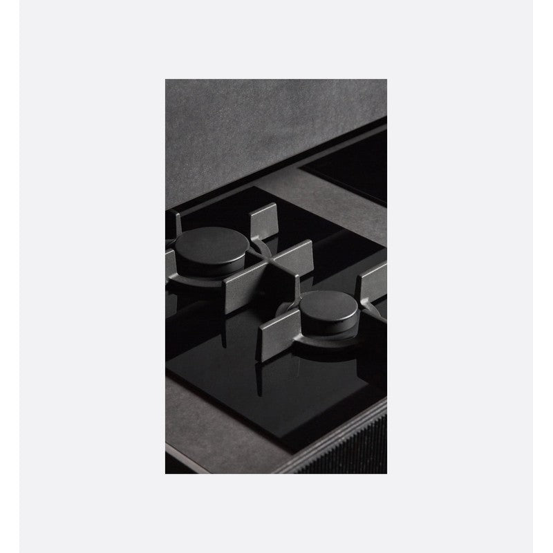 V-Zug GAS731GKBZ Cast Iron Natural Gas Hob 70cm, BlackDesign