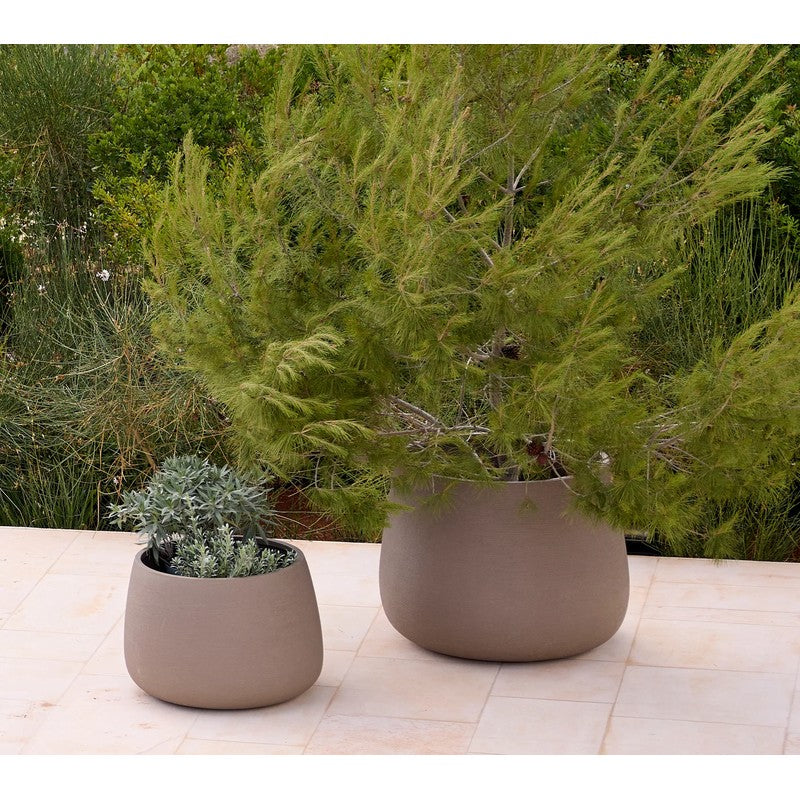 Cane-line Soil Round Planter, Large