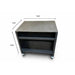 Somerset Grills Worktop Unit Stainless Steel & Mild Steel, Gunmetal
