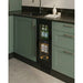 CELLA BV18-BH 300mm Undercounter Drinks Fridge, Black Glass