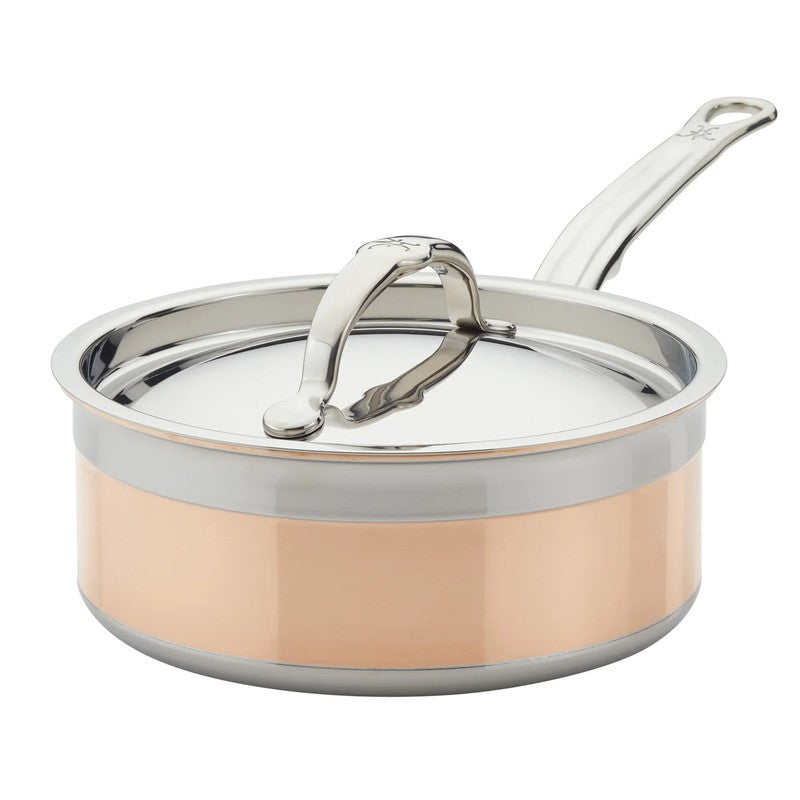 Hestan CopperBond Copper Saucepan with Lid