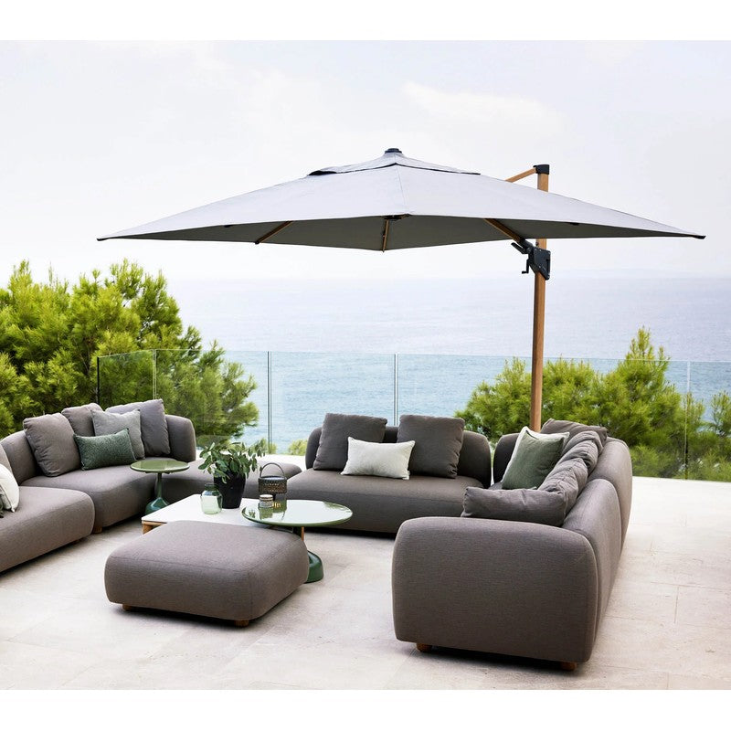 Hyde Luxe Tilt Parasol, 3x3 m