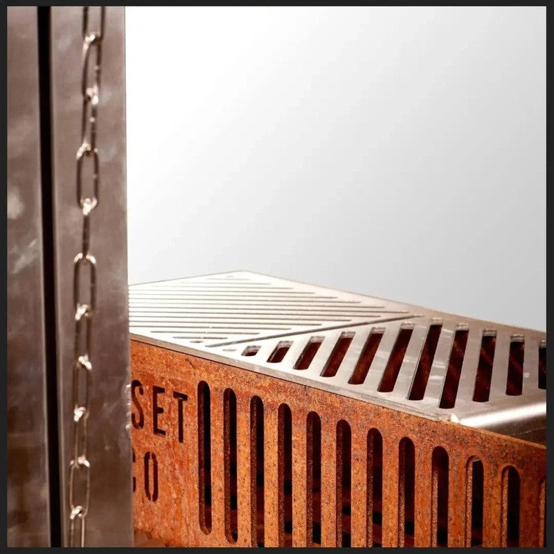 Somerset Grills Grande Ember Grill Stainless Steel 520mm x 230mm