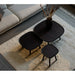 Cane-line Pace Large Coffee Table, Dark Mahogany