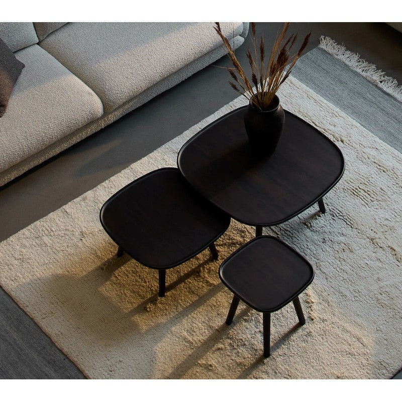 Cane-line Pace Large Coffee Table, Dark Mahogany