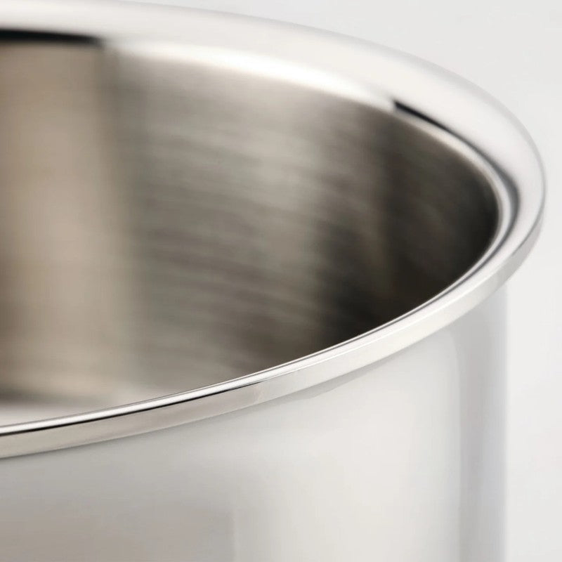 Hestan ProBond Luxe Stainless Steel Stockpot 7.6L with Lid, Mirror-Polished