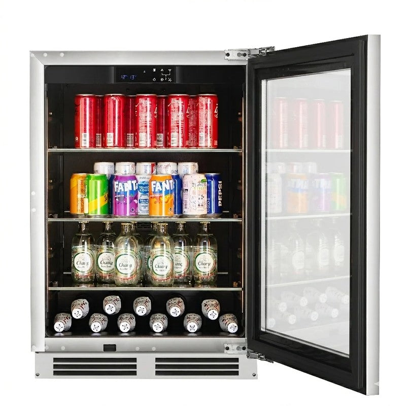 CELLA EXT-149-VIDRIO Outdoor Beverage Cooler 127L