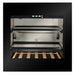 CELLA BVI-24B-TO Integrated Drinks Cooler 595mm, Black Glass
