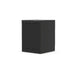 Fontana Ignes Magnelis® Steel Door Cabinet 65 with Porcelain Ceramic Worktop, Black