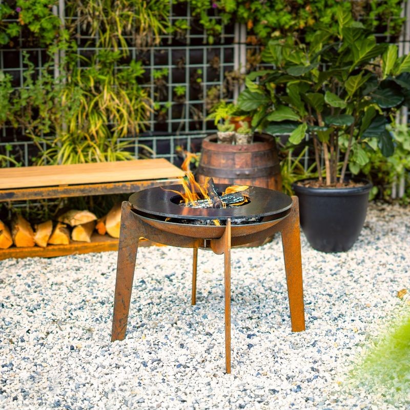 Adezz Forno Cosa Corten Steel Plancha Grill