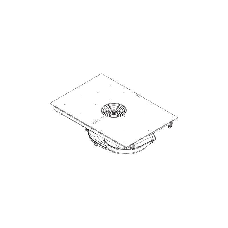 Bora PURMA M Pure 76cm Venting Induction Hob, Black