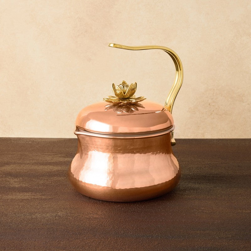 Lotus Lotus 5 Piece Set with Historia Tea Kettle, Oval Roaster & 3 Kitchen Jars