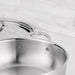 Hestan ProBond Luxe Stainless Steel Essential Pan with Lid, Mirror-Polished