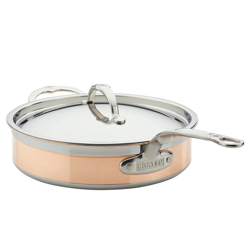Hestan CopperBond Copper Saute Pan with Lid