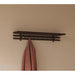 Sticks Coat Rack with Hat Shelf, Dark Brown