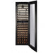 CELLA W96B-TO Integrated Wine Cooler 600mm, Black Glass