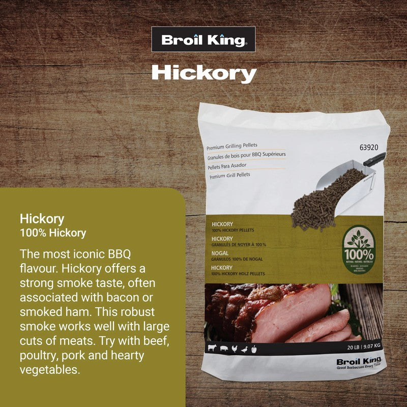 The Cotswold Cooking Company Hickory Blend Grilling Pellets, 3lb