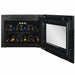 CELLA WI-17B-TO Push To Open Integrated Wine Fridge 17 Bottle, Black Glass