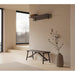 Sticks Bench Indoor, Dark Brown