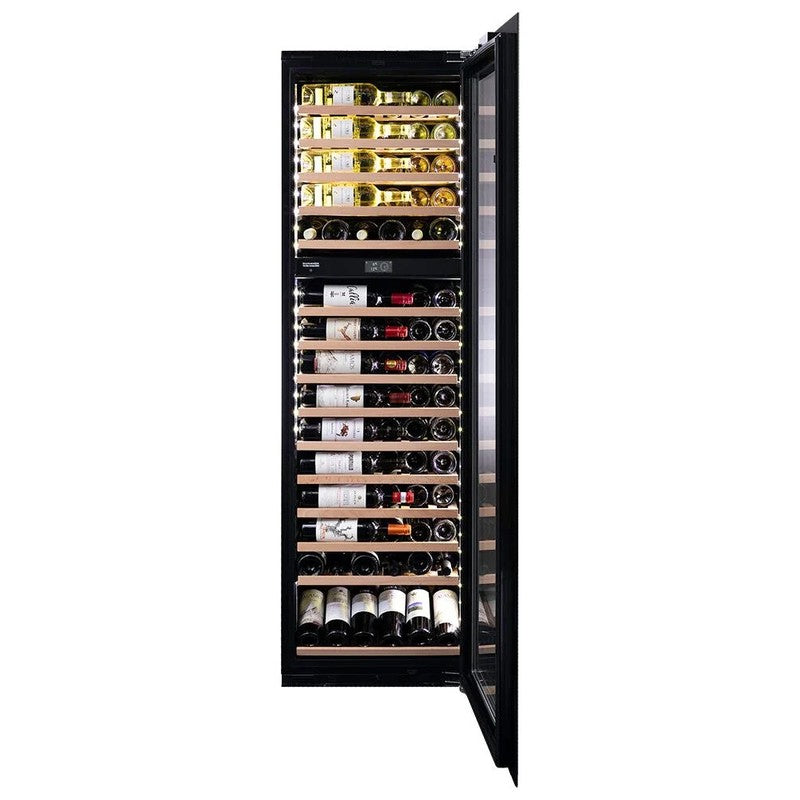 Dunavox NOBLE-109.TO Dual Zone 109 Bottle Fully Integrated Wine Cooler