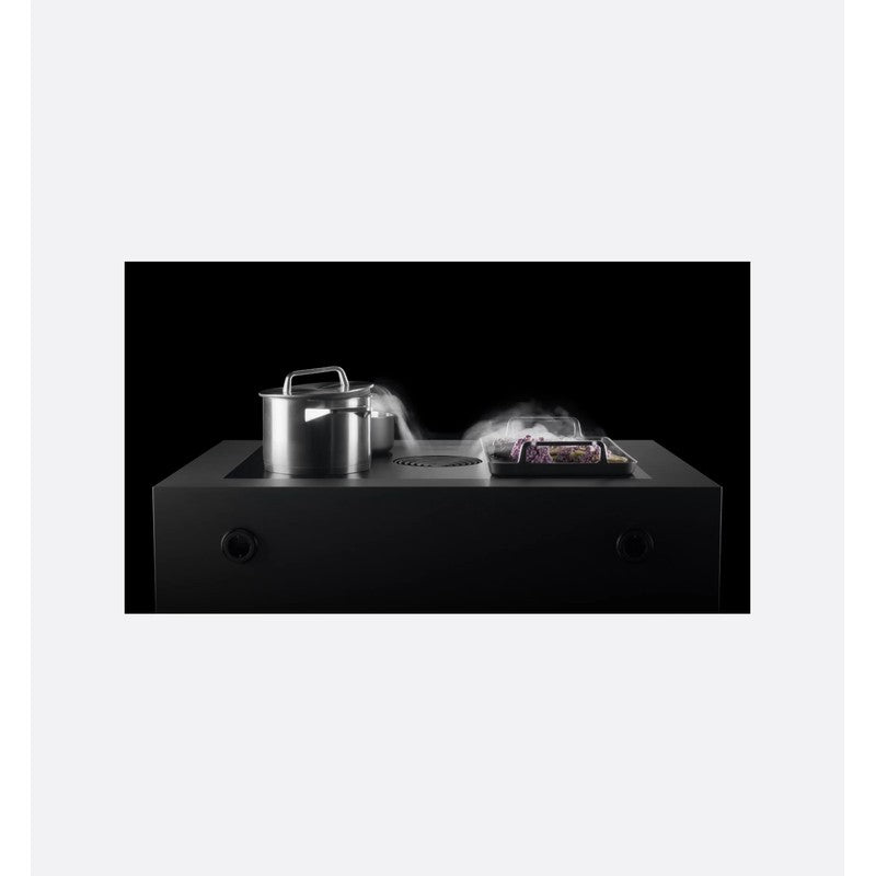 Bora M Pure PURMA2R 80cm Glass Ceramic Venting Induction Hob, Rough Black