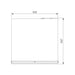 BORA MSS140 14cm Multi Drawer, Glass Front