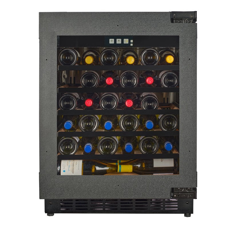 CELLA Kitchenline Panel Ready Wine Fridge 33 Bottle, 450mm Deep