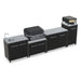 Cozze Modular Outdoor Kitchen Stainless Steel with Gas Grill, Storage & Sink