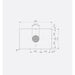 Bora X Pure 83cm Venting Induction Hob, Rough Black