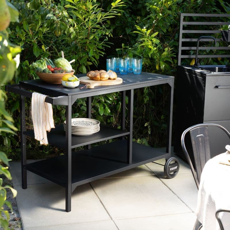 Cozze BBQ Station 90 × 115 × 60cm Outdoor Cart