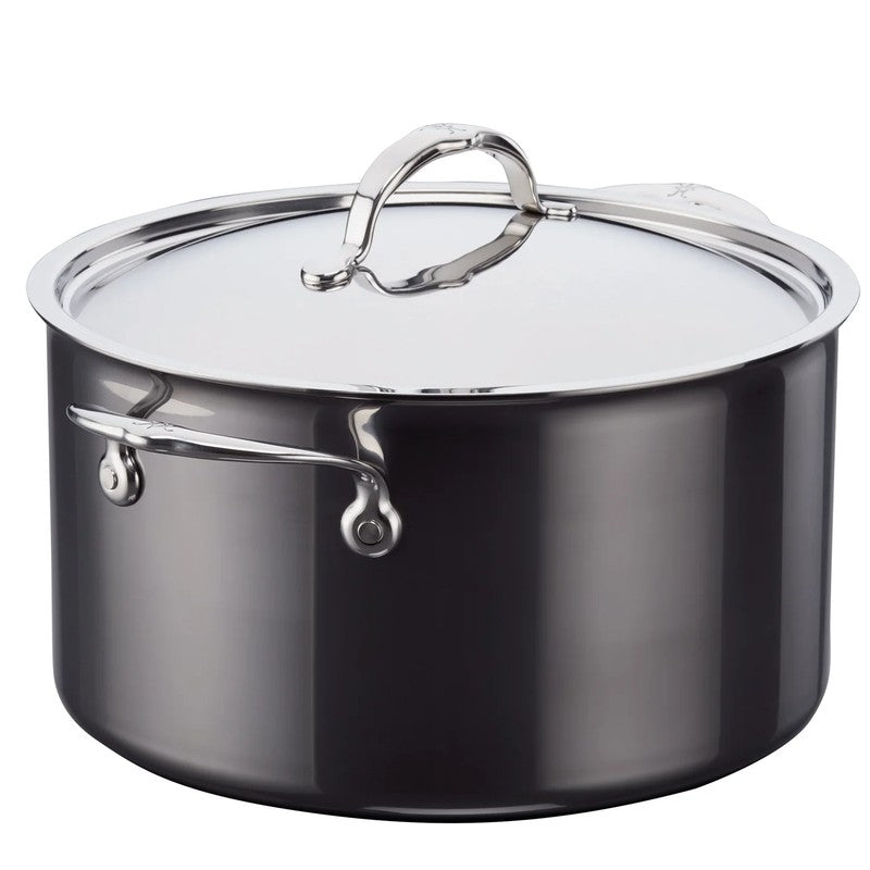 Hestan NanoBond Titanium Stainless Steel Stockpot with Lid